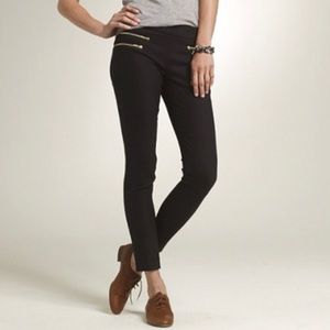 J. Crew Stretch Wool Zip Minnie Pants | Size 4